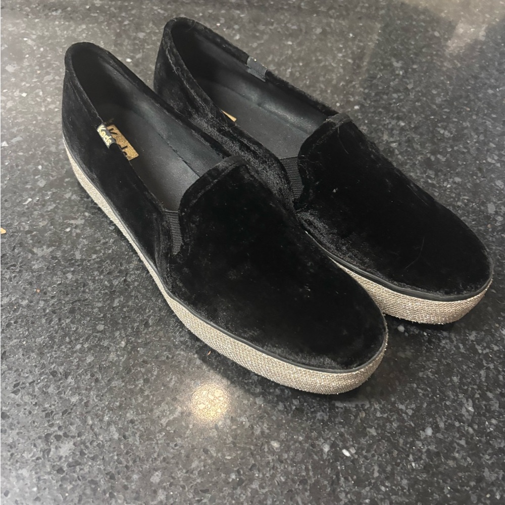 Keds Triple Decker slide ons size 9